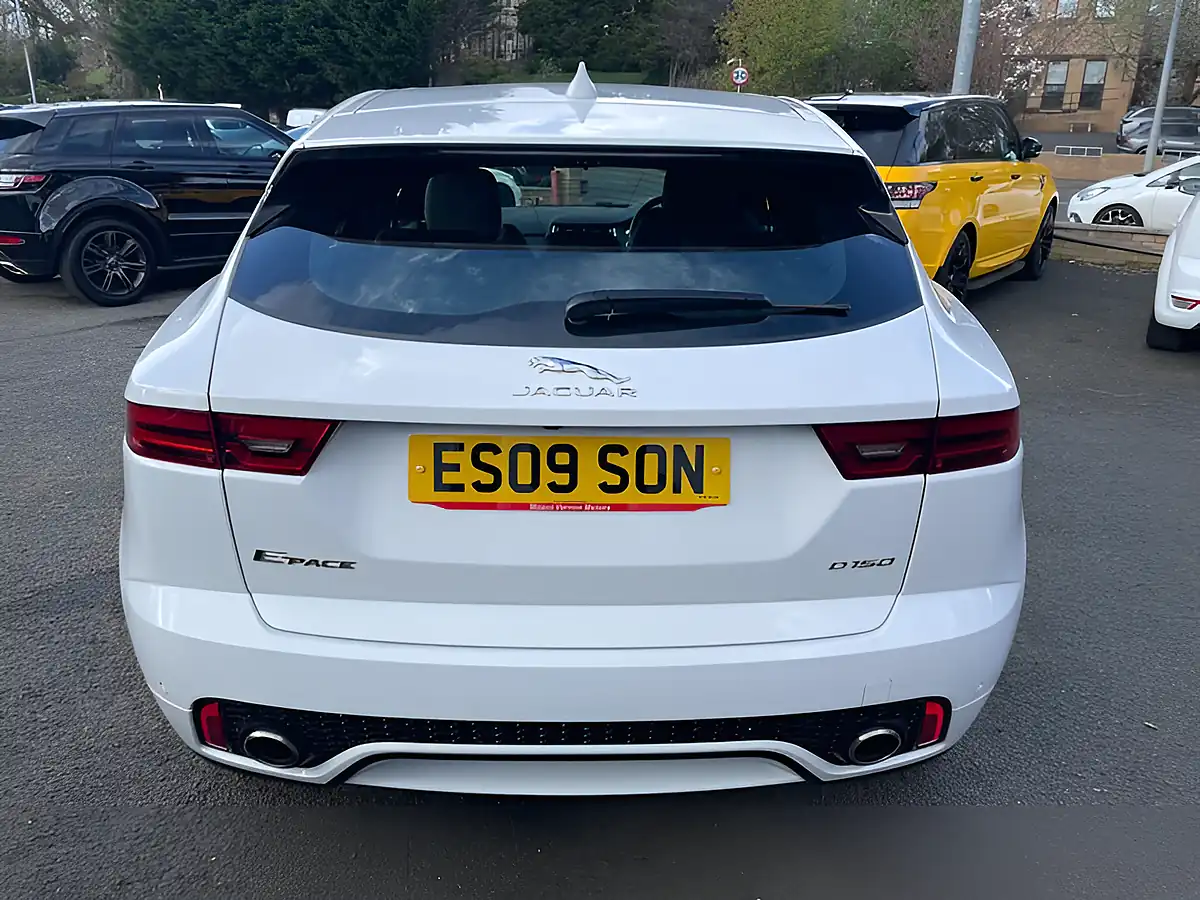 Used 2018 Jaguar E-Pace R-Dynamic White - Interior and Exterior details 7