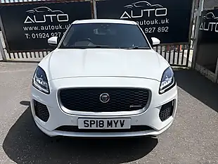 Used 2018 Jaguar E-Pace R-Dynamic White - Interior and Exterior details 2
