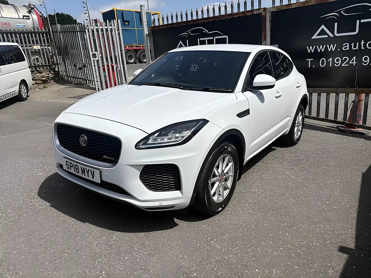 Used 2018 Jaguar E-Pace R-Dynamic White - Interior and Exterior details 3
