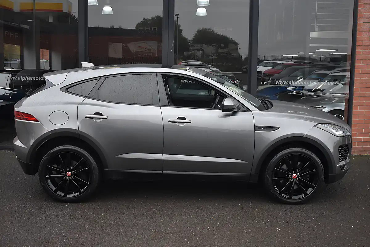 Used 2018 Jaguar E-Pace S Corris Grey - Interior and Exterior details 11