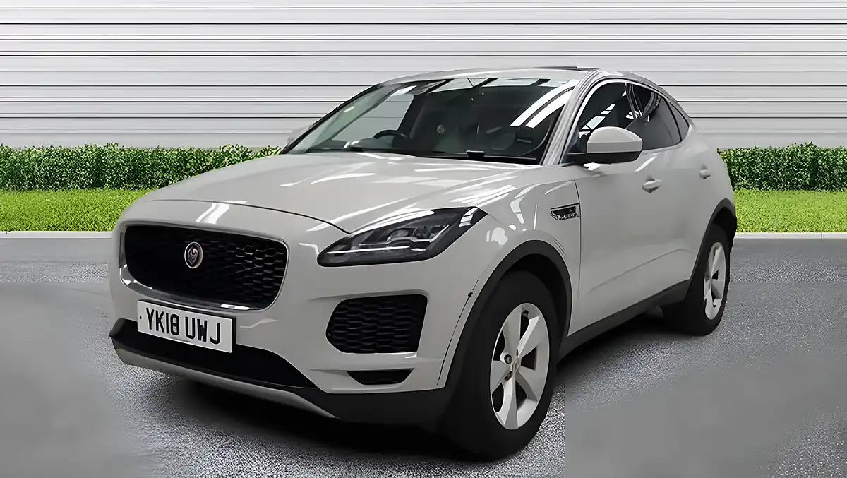 Used 2018 Jaguar E-Pace S Grey - Front View