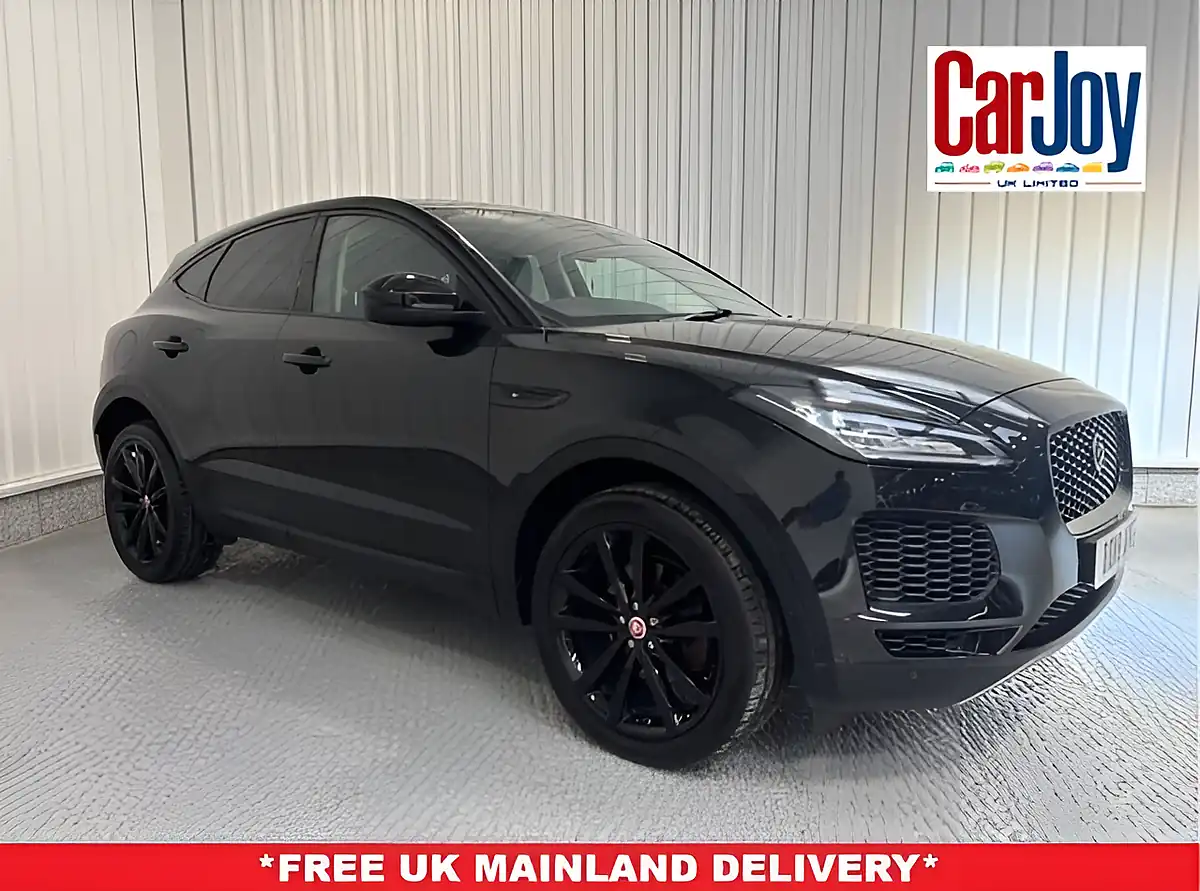 Used 2018 Jaguar E-Pace S Santorini Black - Front View