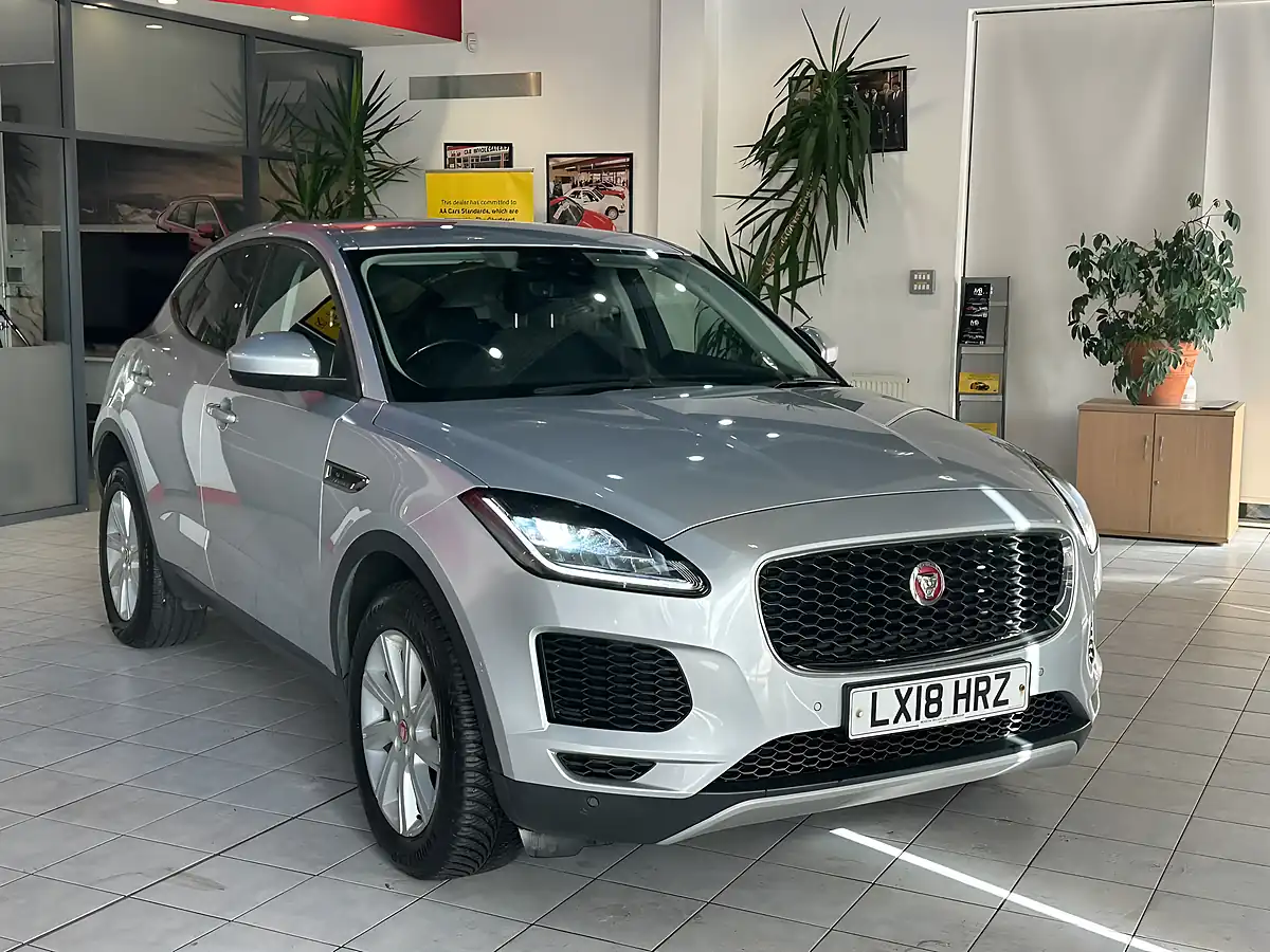 Used 2018 Jaguar E-Pace S Silver - Interior and Exterior details 2