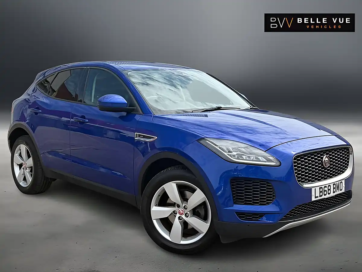 Used 2018 Jaguar E-Pace Se Blue - Front View