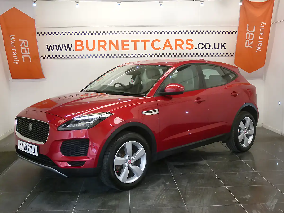 Used 2018 Jaguar E-Pace Se Red Metallic - Front View