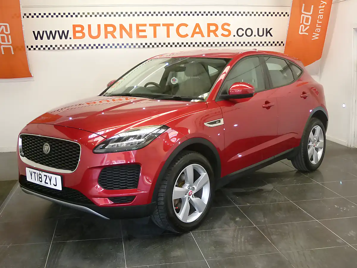 Used 2018 Jaguar E-Pace Se Red Metallic - Interior and Exterior details 2