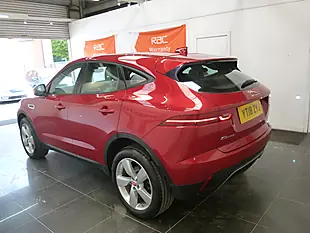 Used 2018 Jaguar E-Pace Se Red Metallic - Interior and Exterior details 6