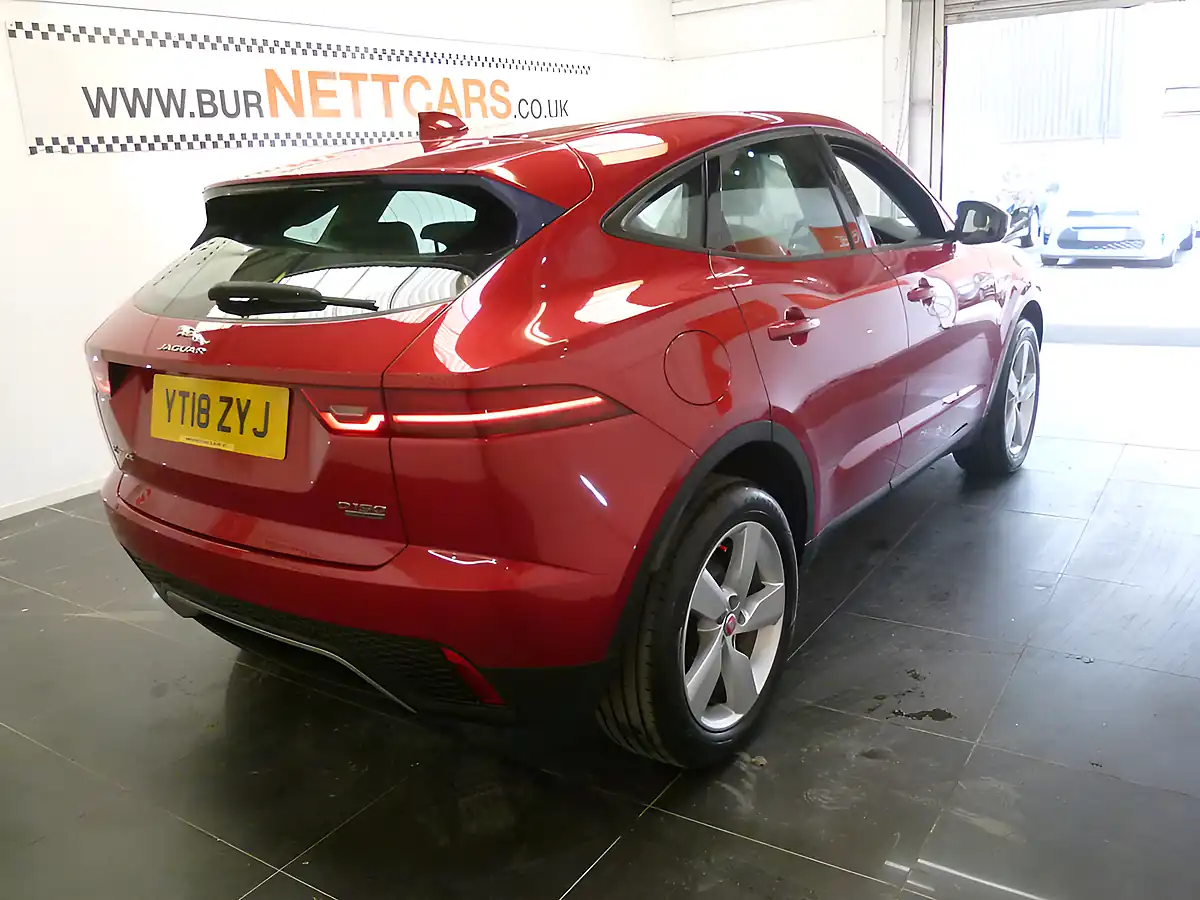 Used 2018 Jaguar E-Pace Se Red Metallic - Interior and Exterior details 8