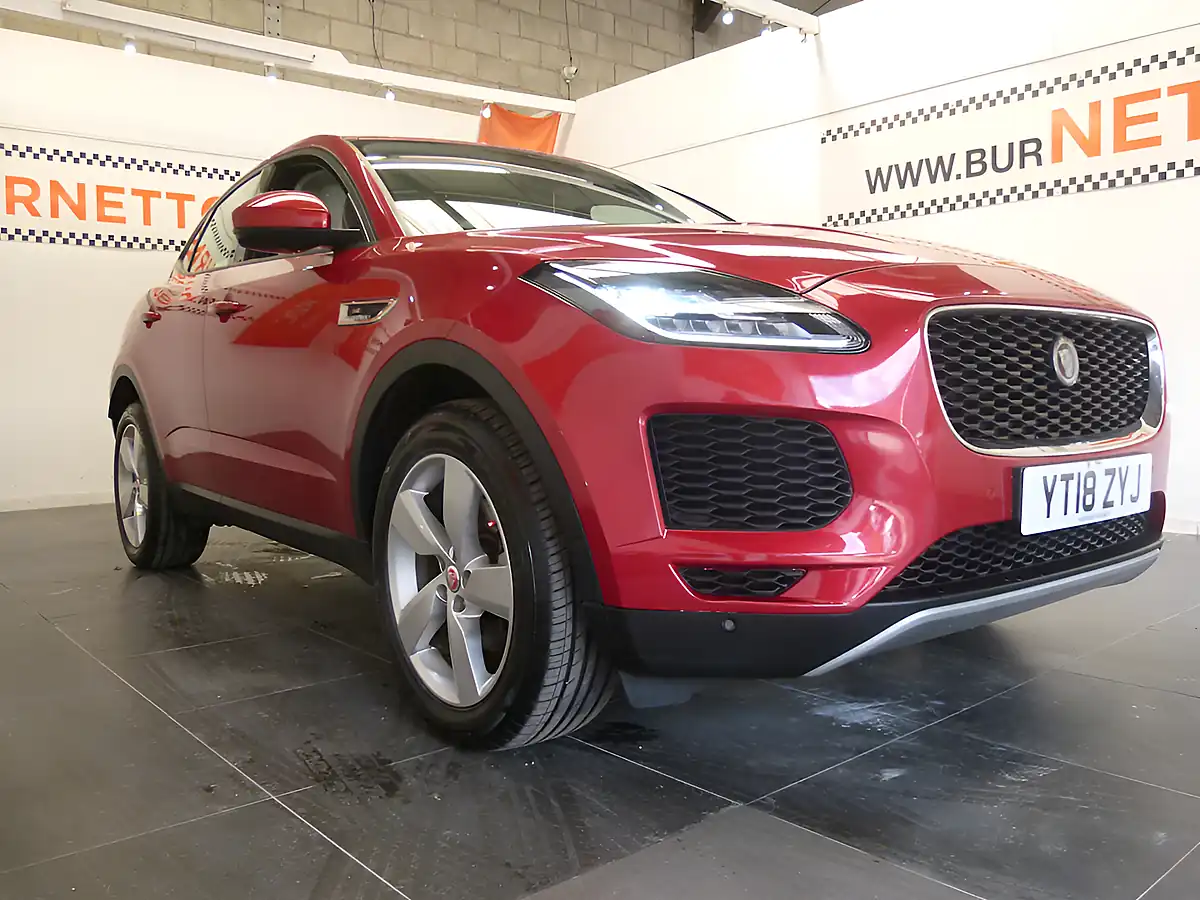 Used 2018 Jaguar E-Pace Se Red Metallic - Interior and Exterior details 9