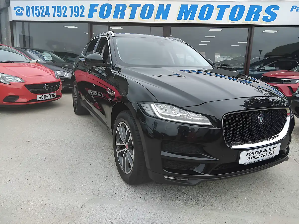 Used 2018 Jaguar F-Pace Portfolio Black - Interior and Exterior details 3