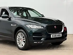 Used 2018 Jaguar F-Pace Portfolio British Racing Green - Interior and Exterior details 2