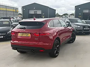 Used 2018 Jaguar F-Pace Portfolio Red - Interior and Exterior details 10