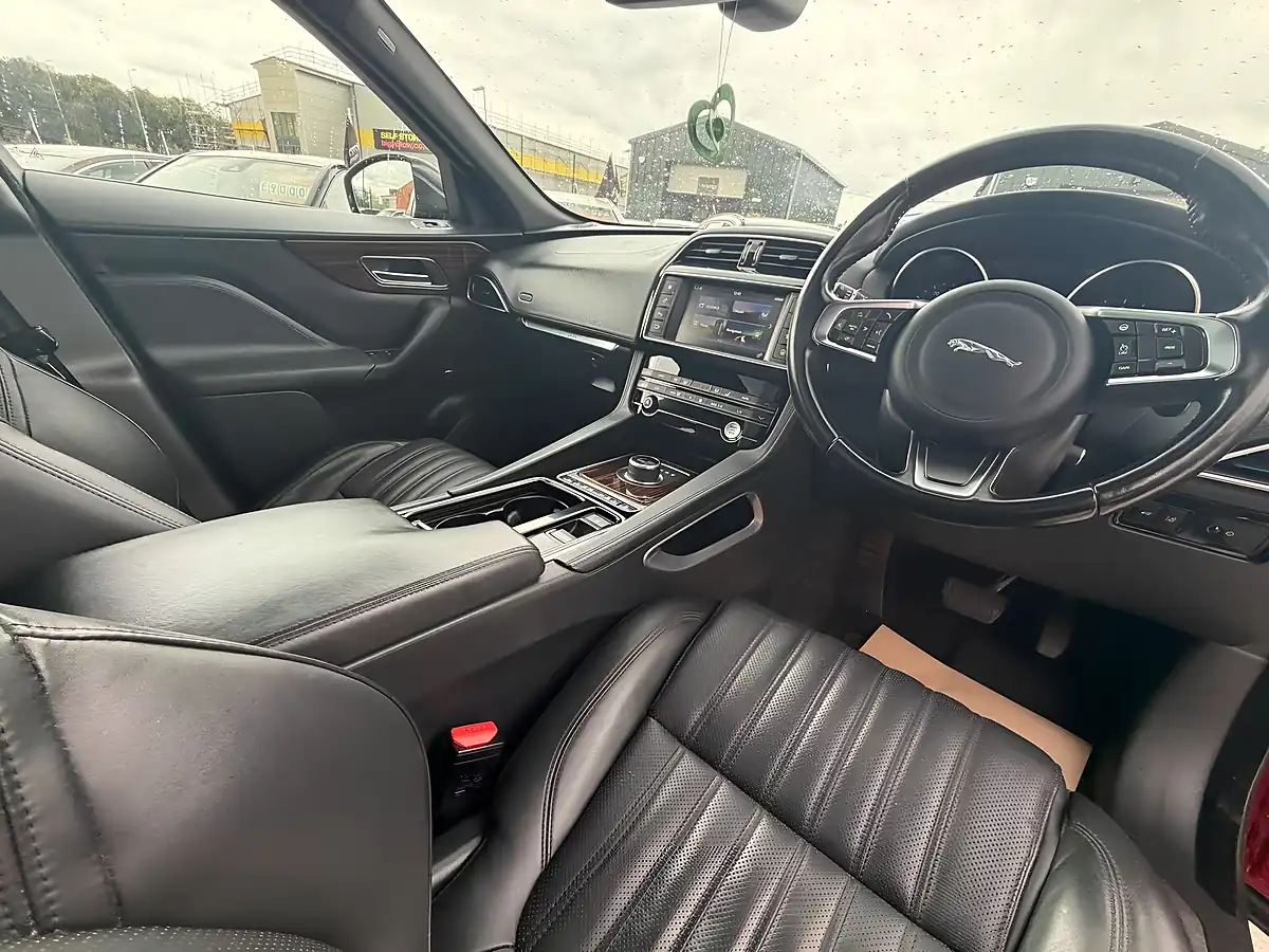 Used 2018 Jaguar F-Pace Portfolio Red - Interior and Exterior details 12