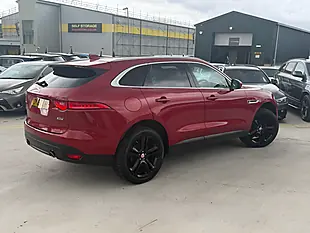 Used 2018 Jaguar F-Pace Portfolio Red - Interior and Exterior details 20
