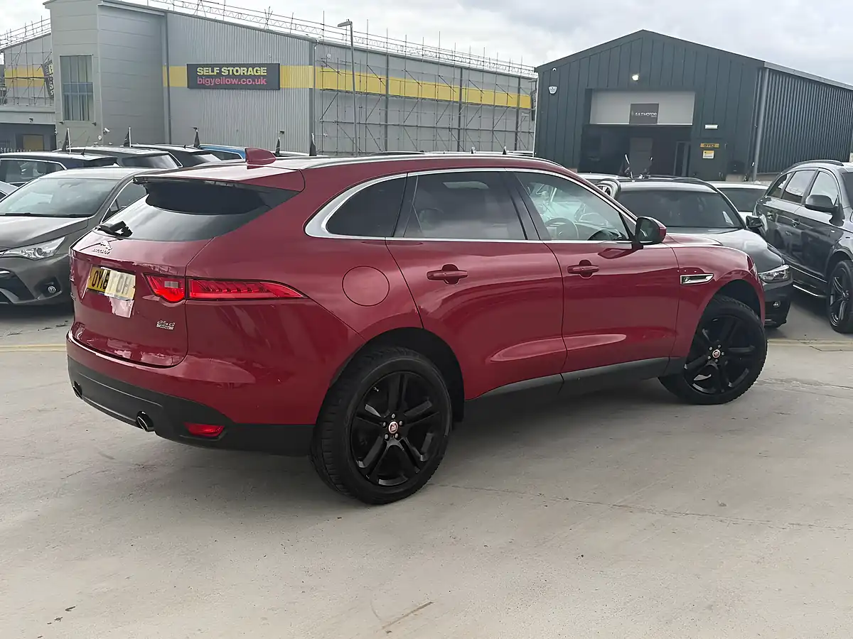 Used 2018 Jaguar F-Pace Portfolio Red - Interior and Exterior details 20