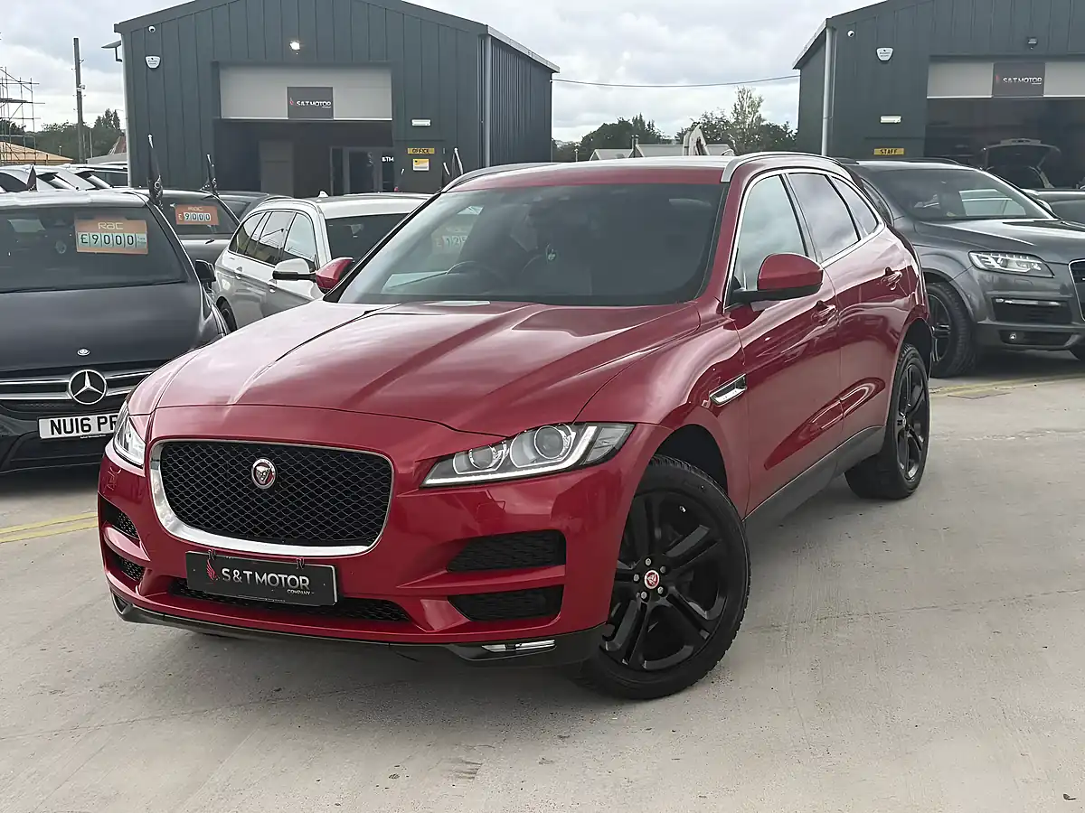 Used 2018 Jaguar F-Pace Portfolio Red - Interior and Exterior details 3