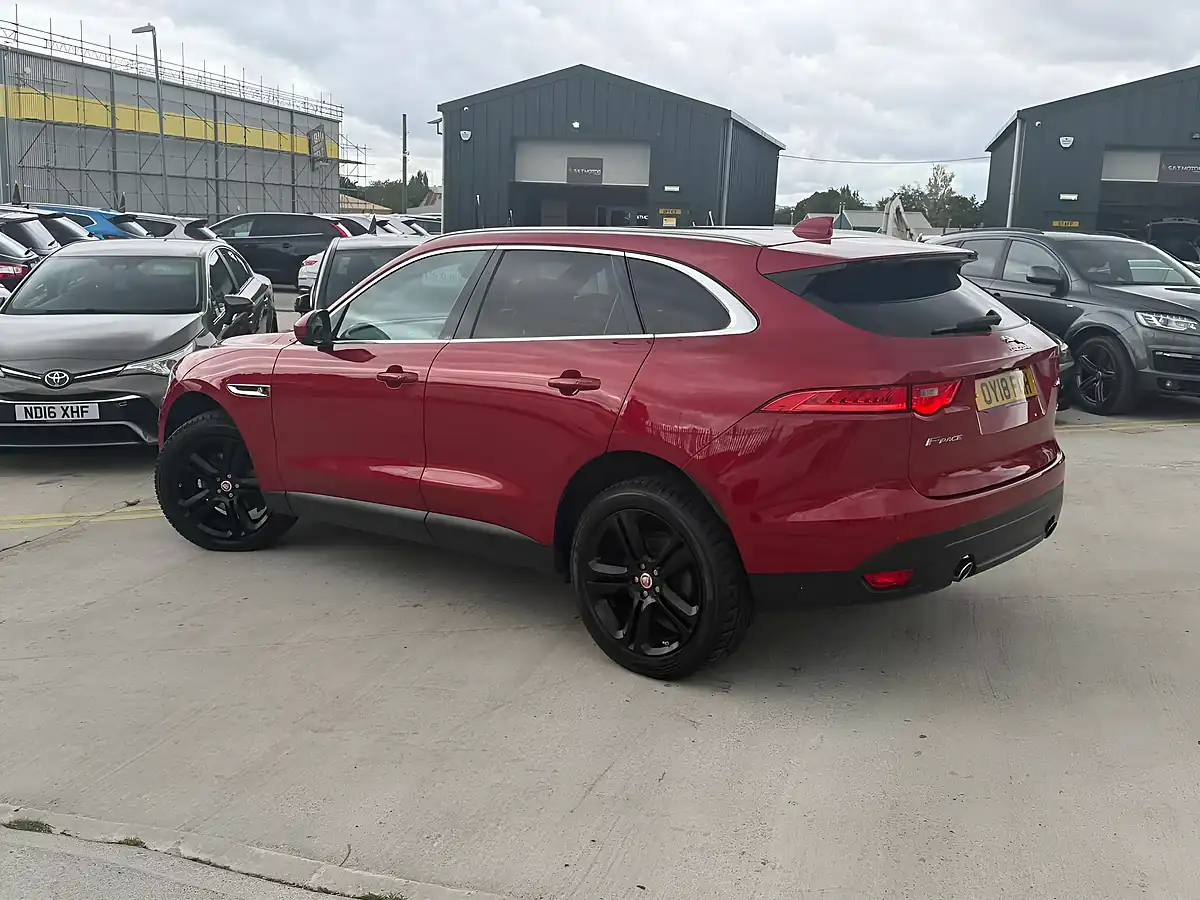 Used 2018 Jaguar F-Pace Portfolio Red - Interior and Exterior details 4