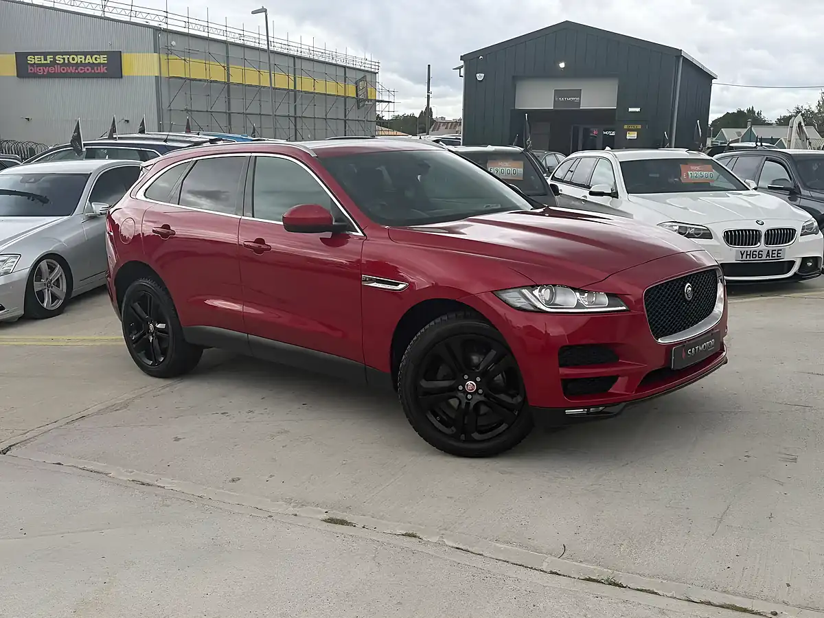 Used 2018 Jaguar F-Pace Portfolio Red - Interior and Exterior details 5