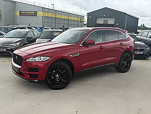 Used 2018 Jaguar F-Pace Portfolio Red - Interior and Exterior details 6