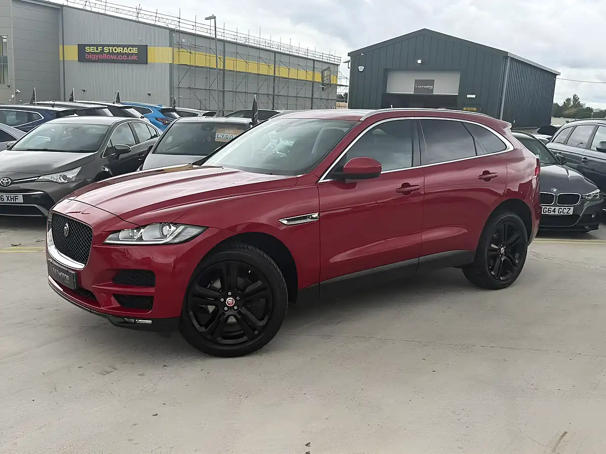 Used 2018 Jaguar F-Pace Portfolio Red - Interior and Exterior details 6