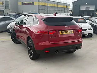Used 2018 Jaguar F-Pace Portfolio Red - Interior and Exterior details 7