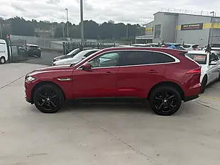 Used 2018 Jaguar F-Pace Portfolio Red - Interior and Exterior details 8