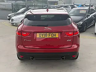 Used 2018 Jaguar F-Pace Portfolio Red - Interior and Exterior details 9