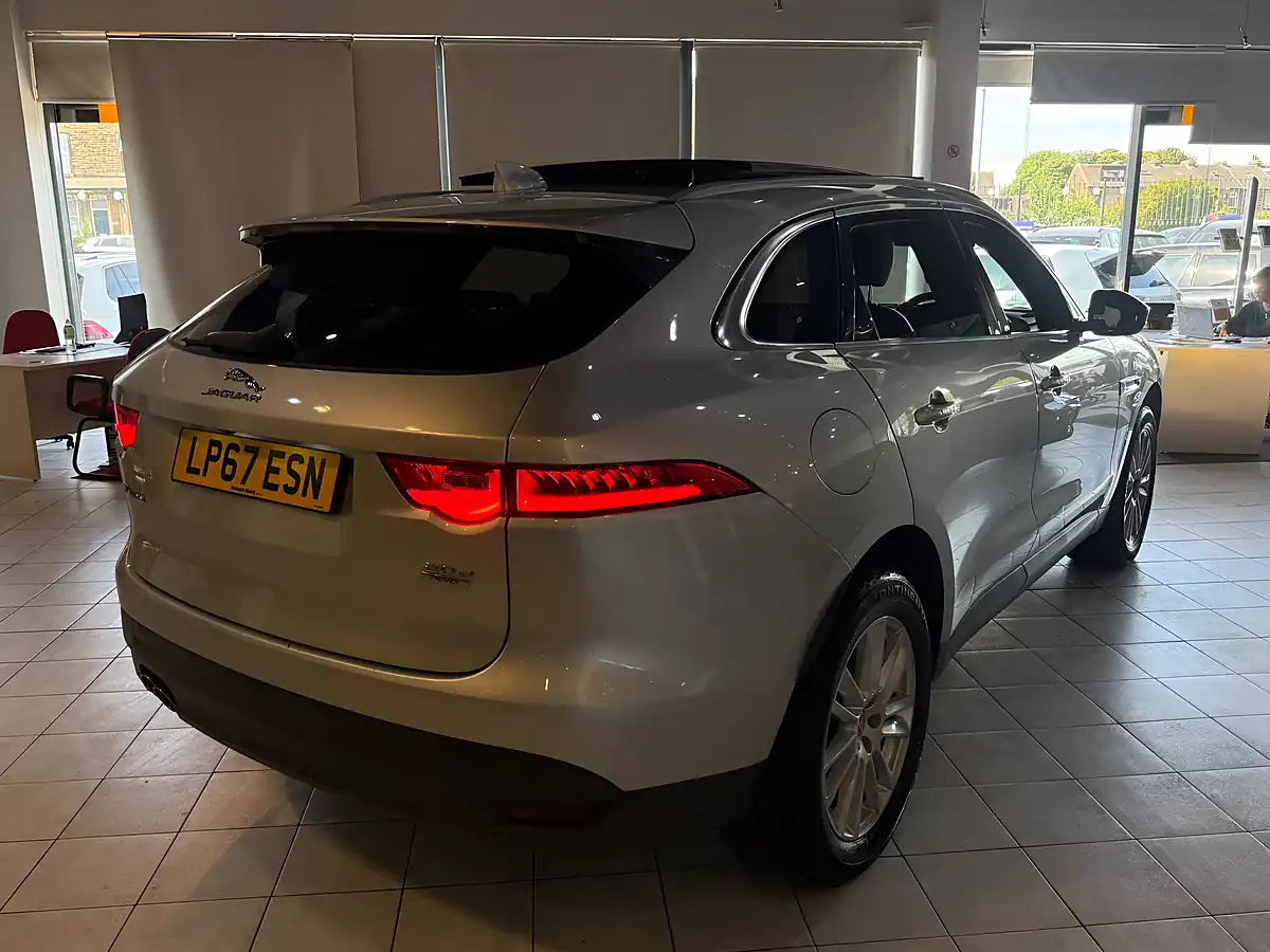 Used 2018 Jaguar F-Pace Portfolio Silver - Interior and Exterior details 11