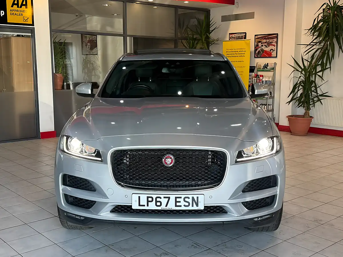 Used 2018 Jaguar F-Pace Portfolio Silver - Interior and Exterior details 4