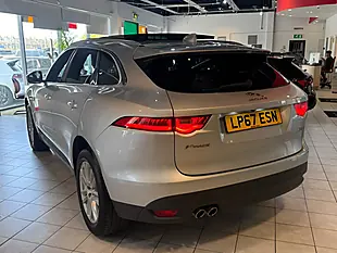 Used 2018 Jaguar F-Pace Portfolio Silver - Interior and Exterior details 8