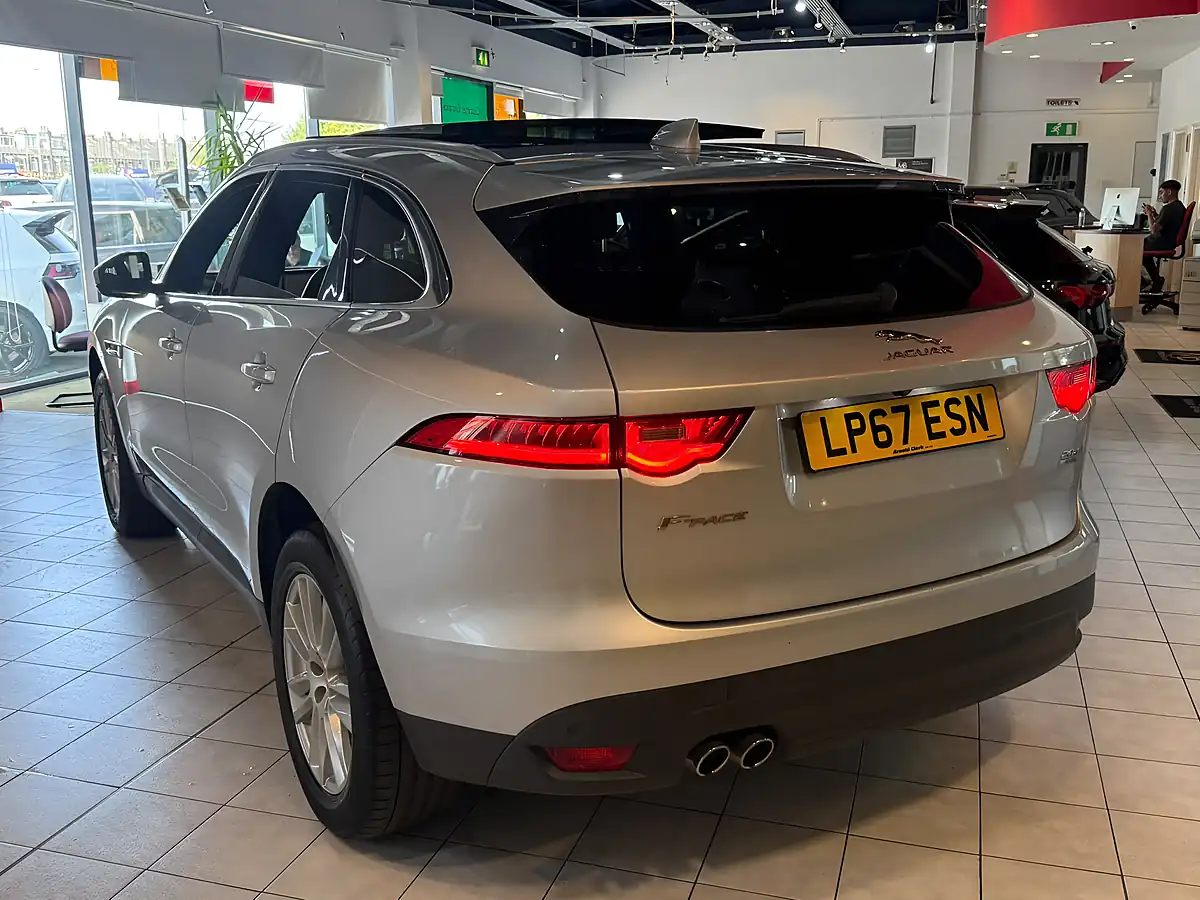 Used 2018 Jaguar F-Pace Portfolio Silver - Interior and Exterior details 8
