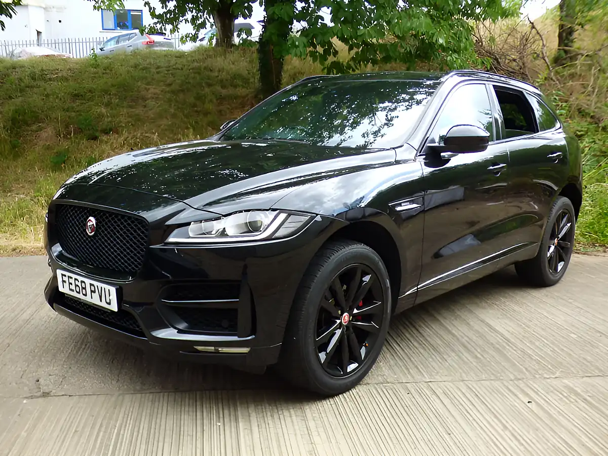 Used 2018 Jaguar F-Pace R-Sport Black - Interior and Exterior details 17