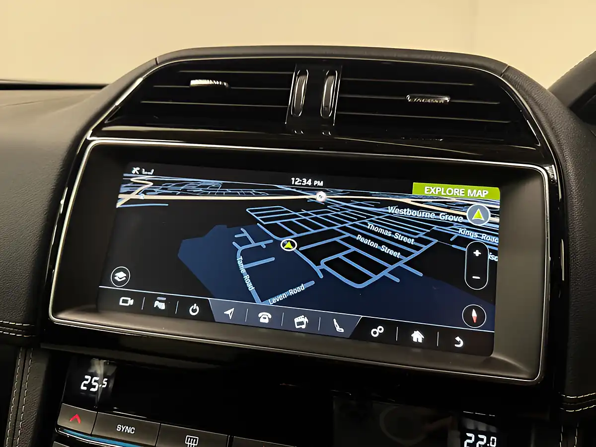 Used 2018 Jaguar F-Pace R-Sport Blue - Interior and Exterior details 16