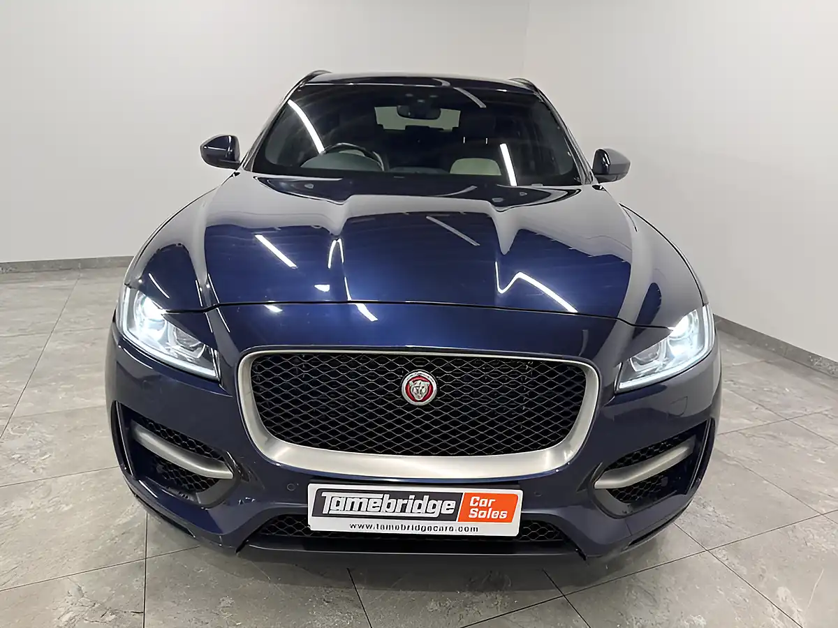 Used 2018 Jaguar F-Pace R-Sport Blue - Interior and Exterior details 3
