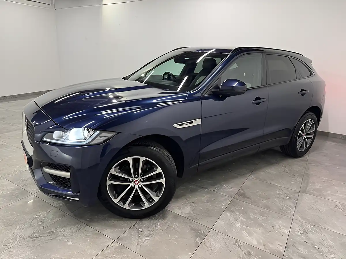 Used 2018 Jaguar F-Pace R-Sport Blue - Interior and Exterior details 4