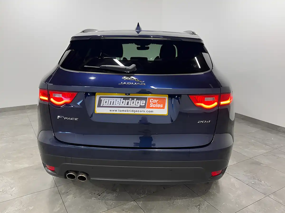 Used 2018 Jaguar F-Pace R-Sport Blue - Interior and Exterior details 7