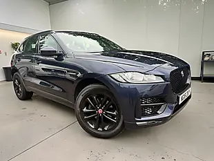 Used 2018 Jaguar F-Pace R-Sport Blue - Interior and Exterior details 2