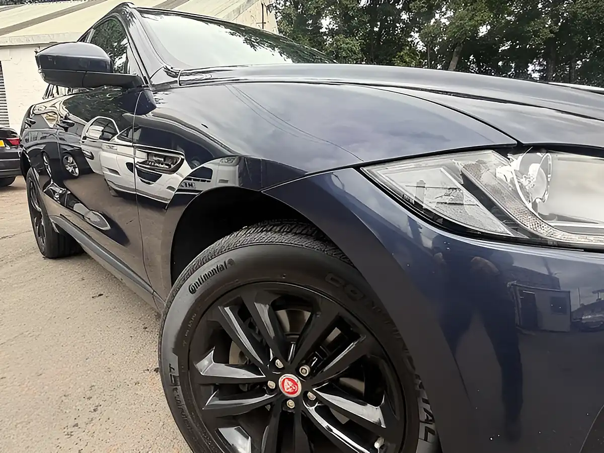 Used 2018 Jaguar F-Pace R-Sport Blue - Interior and Exterior details 8