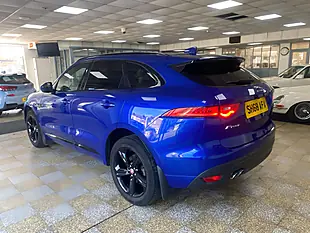 Used 2018 Jaguar F-Pace R-Sport Blue - Interior and Exterior details 3