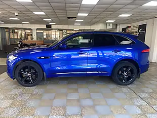 Used 2018 Jaguar F-Pace R-Sport Blue - Interior and Exterior details 4