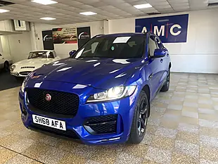 Used 2018 Jaguar F-Pace R-Sport Blue - Interior and Exterior details 5