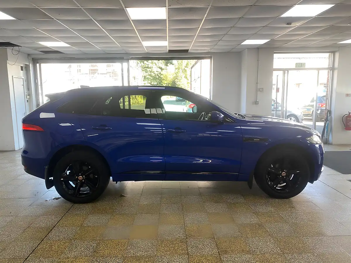 Used 2018 Jaguar F-Pace R-Sport Blue - Interior and Exterior details 6