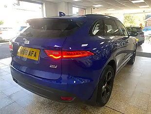 Used 2018 Jaguar F-Pace R-Sport Blue - Interior and Exterior details 7