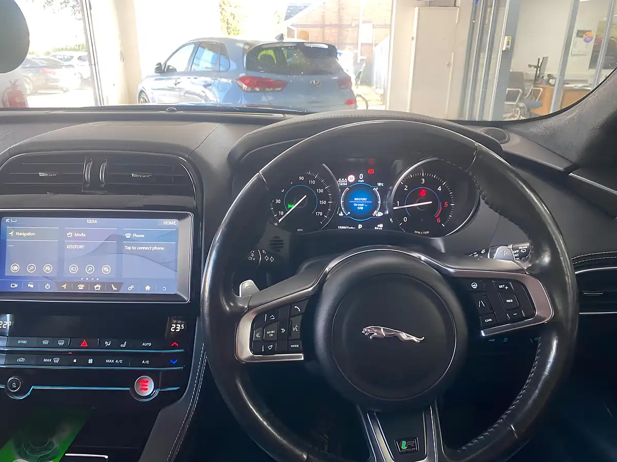Used 2018 Jaguar F-Pace R-Sport Blue - Interior and Exterior details 9