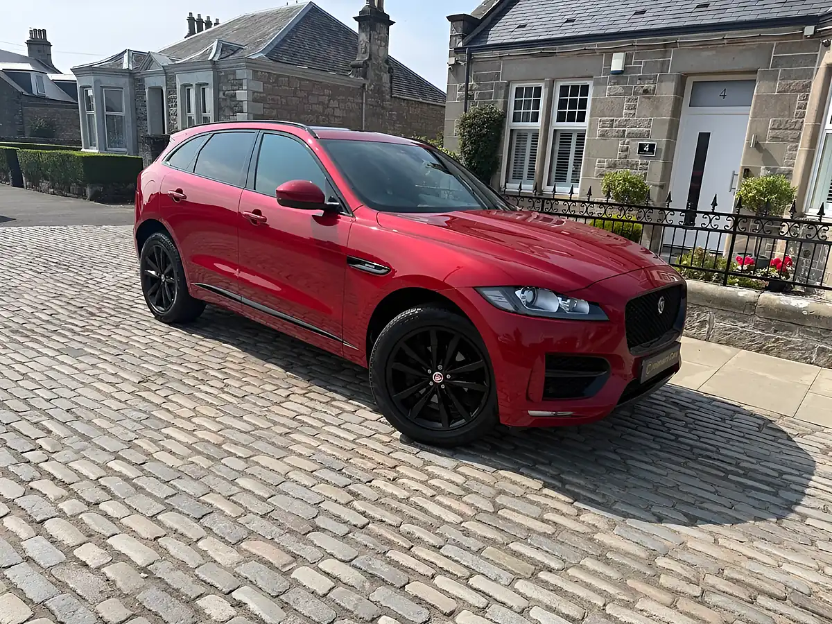 Used 2018 Jaguar F-Pace R-Sport Firenze Red - Front View