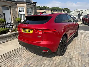 Used 2018 Jaguar F-Pace R-Sport Firenze Red - Interior and Exterior details 10