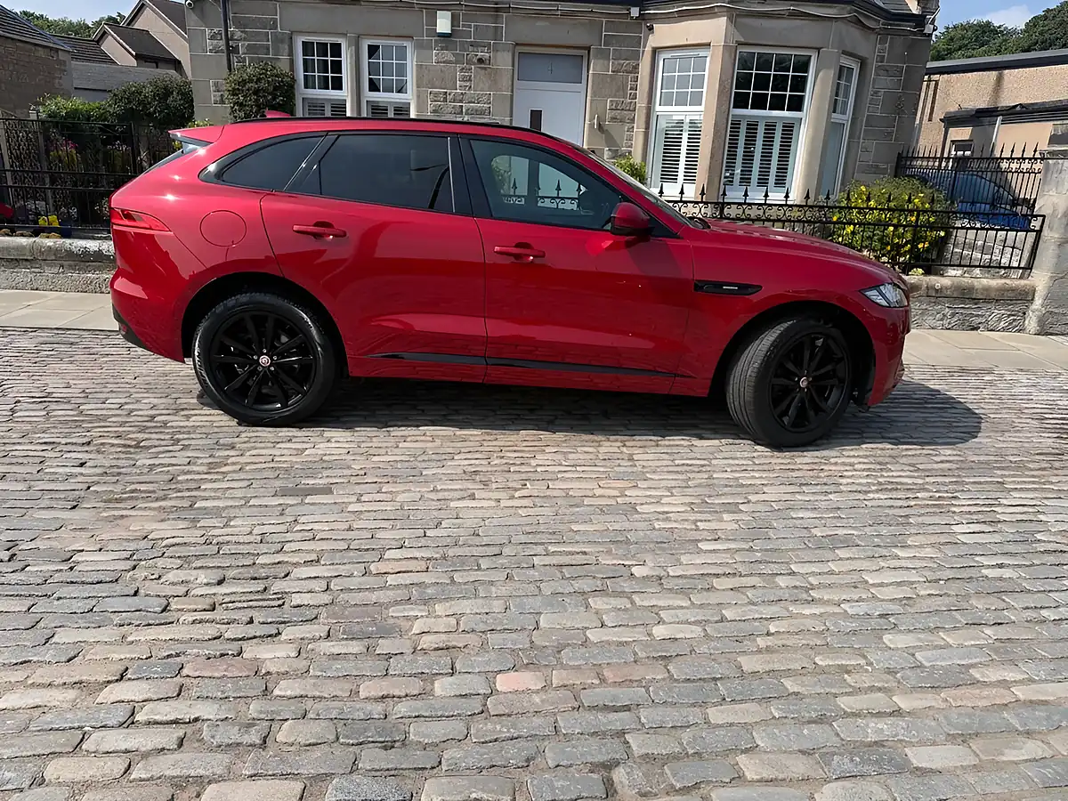 Used 2018 Jaguar F-Pace R-Sport Firenze Red - Interior and Exterior details 11