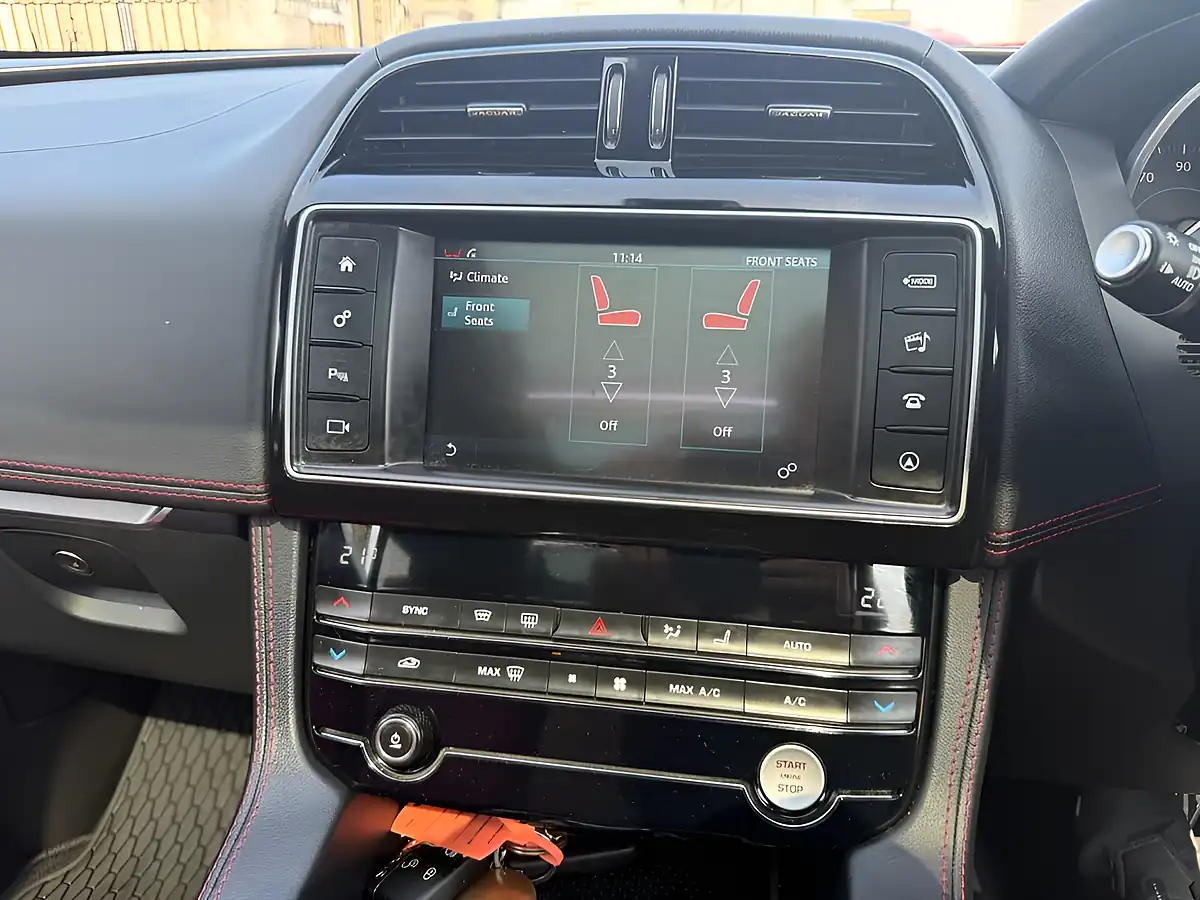 Used 2018 Jaguar F-Pace R-Sport Firenze Red - Interior and Exterior details 14