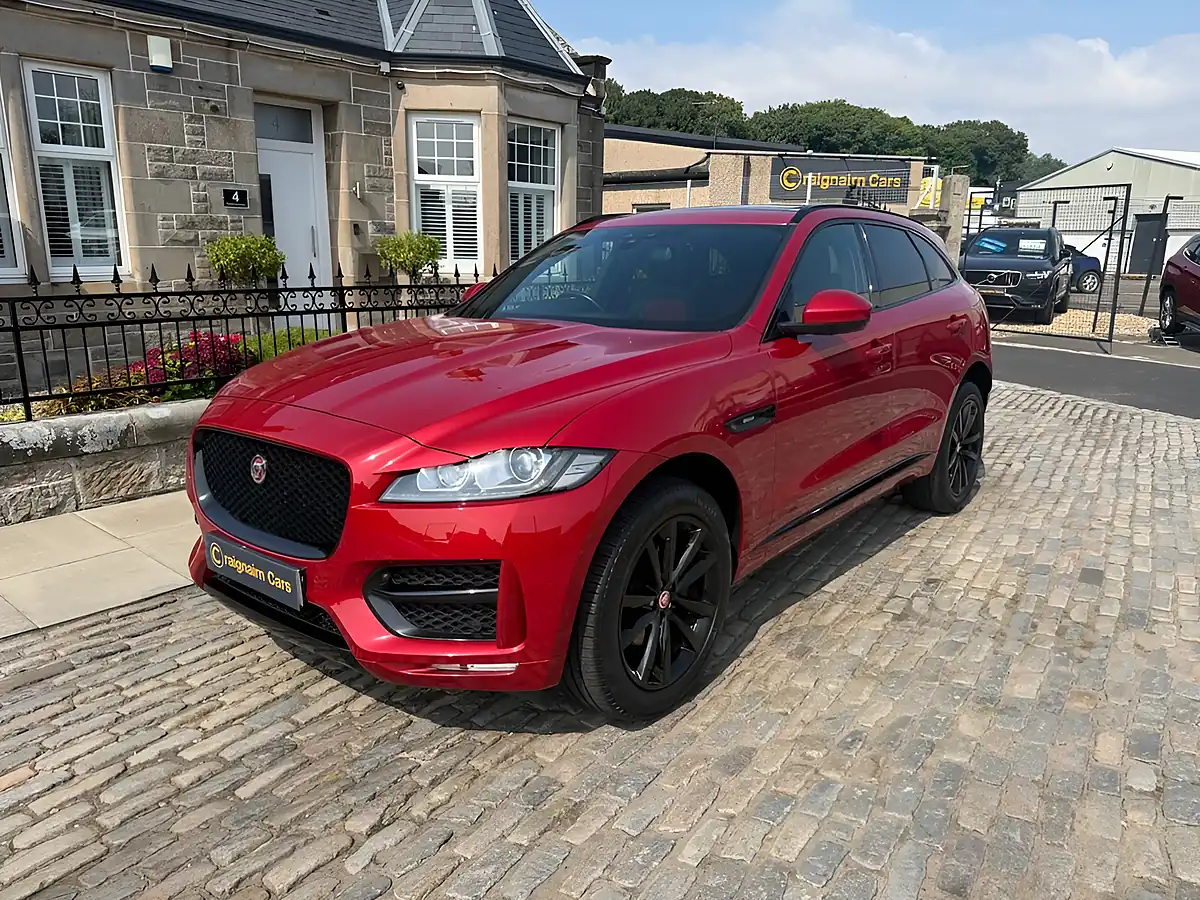 Used 2018 Jaguar F-Pace R-Sport Firenze Red - Interior and Exterior details 3