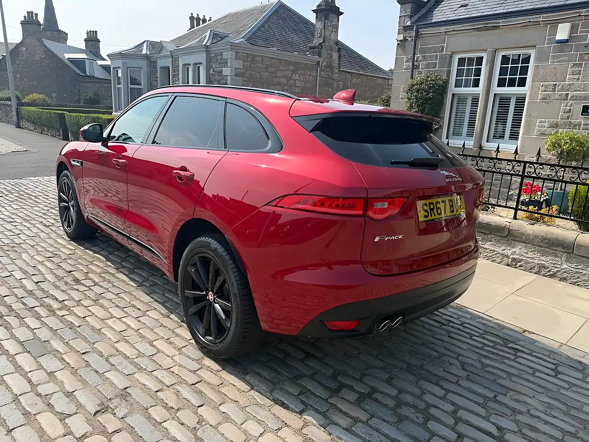 Used 2018 Jaguar F-Pace R-Sport Firenze Red - Interior and Exterior details 5